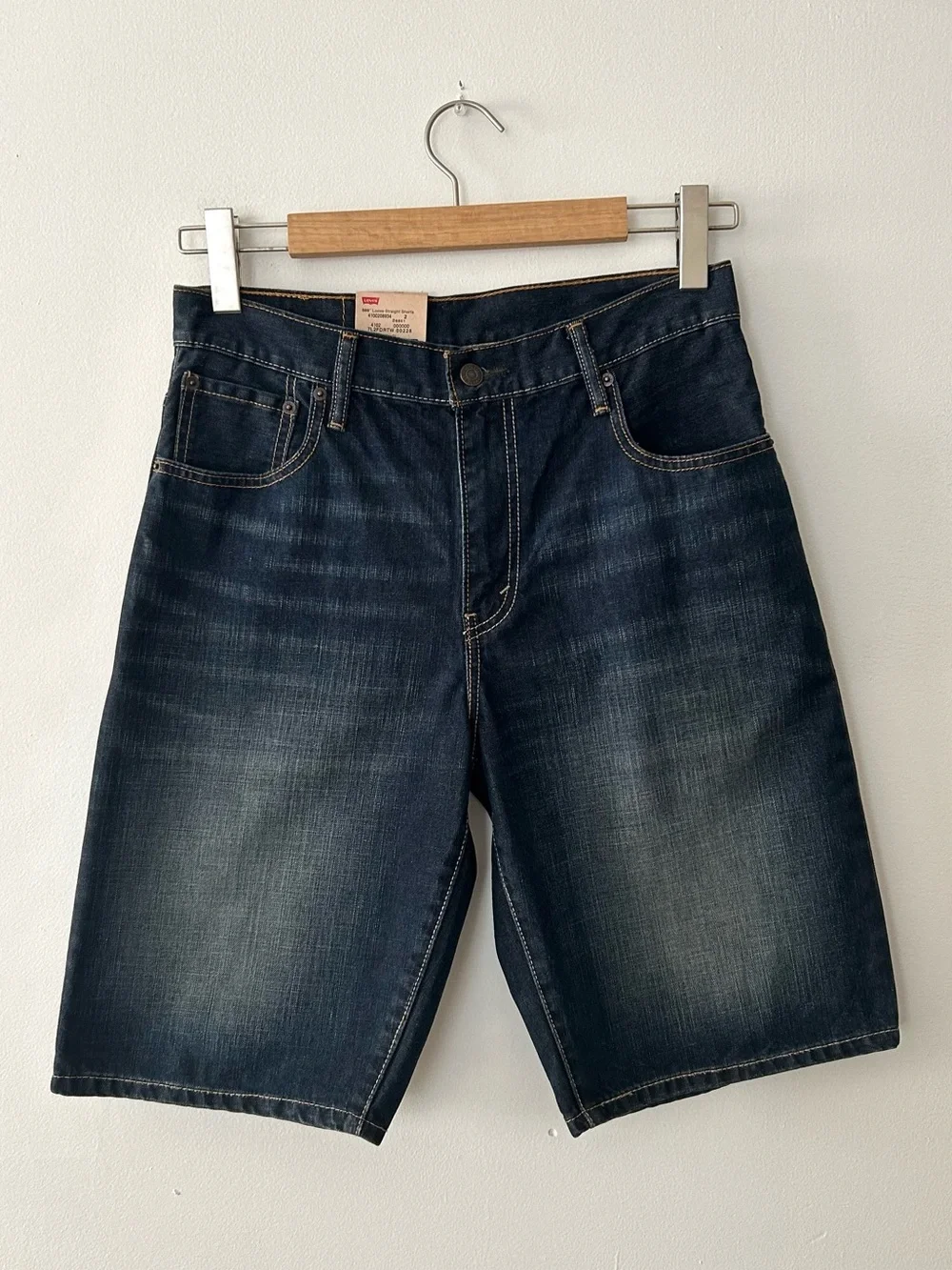 Levi’s 569 Loose Straight Denim Jean Shorts